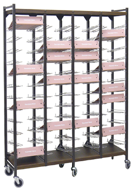 Tall Horizontal Open Chart Rack